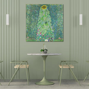 구스타프 클림트 해바라기 정원 명화 풍수 인테리어 그림 가게오픈선물 소형 솔직 후기 | 실제 배치 사진 포함 - 상품 이미지 4