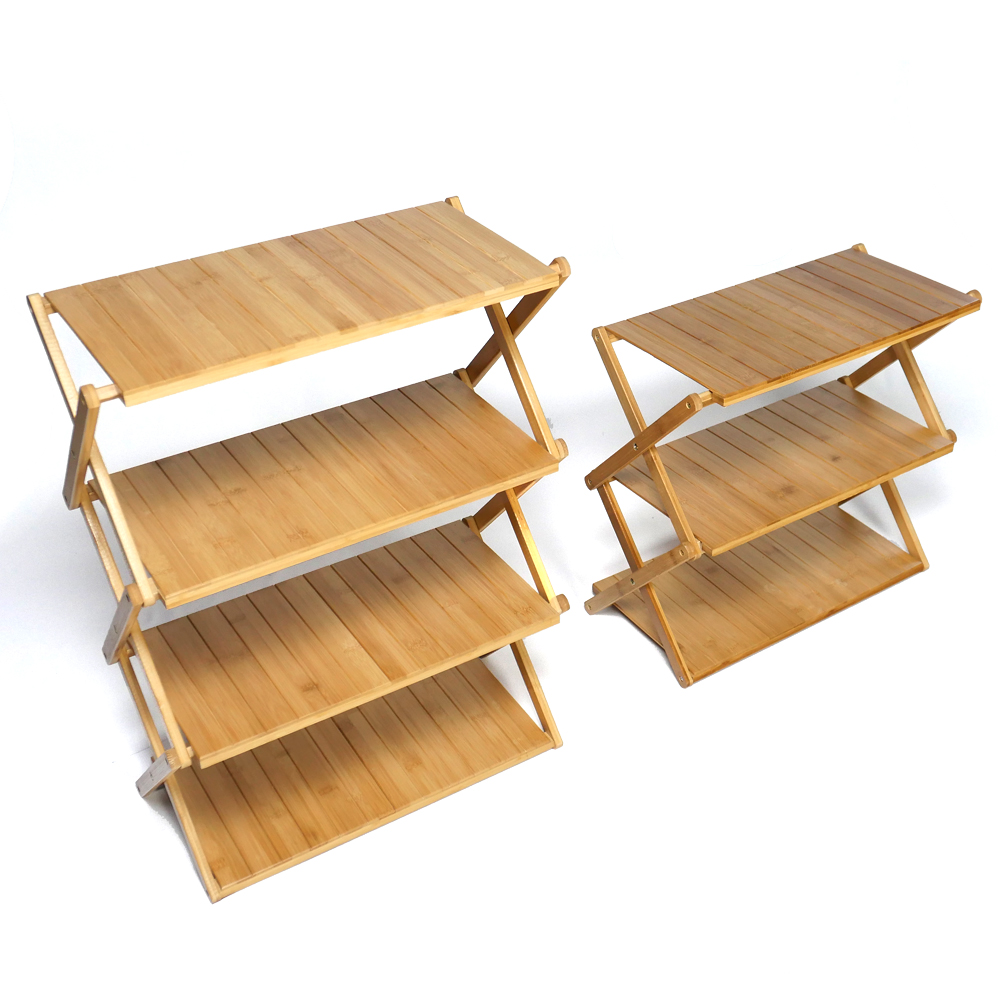 원스위크라이프 캠핑 선반 접이식 우드 쉘프 기본형 3단