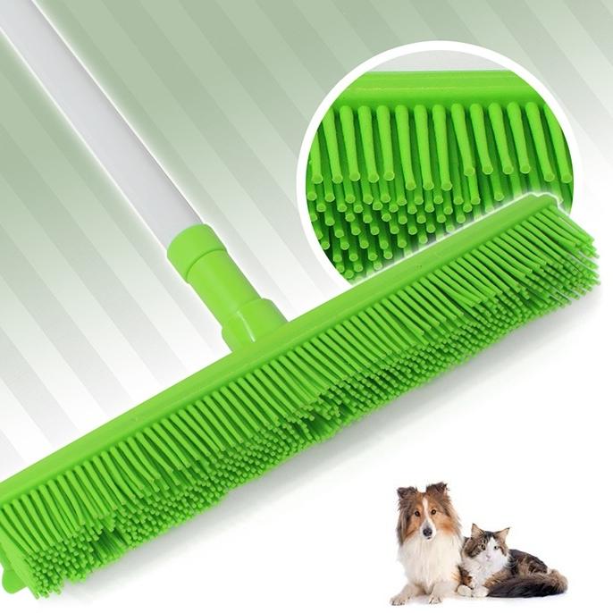 그린 고무비 이탈리아 고무비 플라스틱 싸리빗자루 침대밑 청소