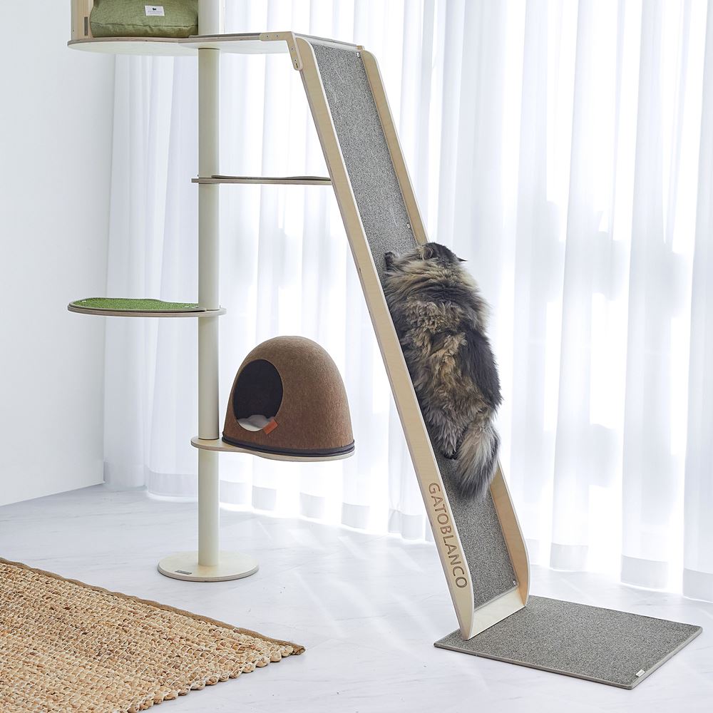 가또블랑코 캣타워 아이언 캣폴+발판3개