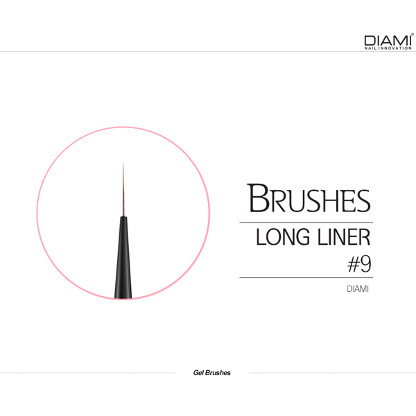 [DIAMI BRUSH] 다이아미 브러쉬 9호 롱 라이너 - 상품 이미지
