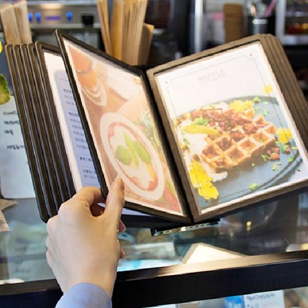 A5 커피 분식 카페 베이커리 식당 레스토랑 술집 메뉴판 미용실 가격표 판떼기 고급 - 상품 이미지