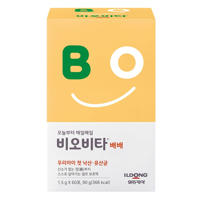 일동생활건강 낙산균 유산균 비오비타 배배 패밀리 60포 - 상세 이미지 3