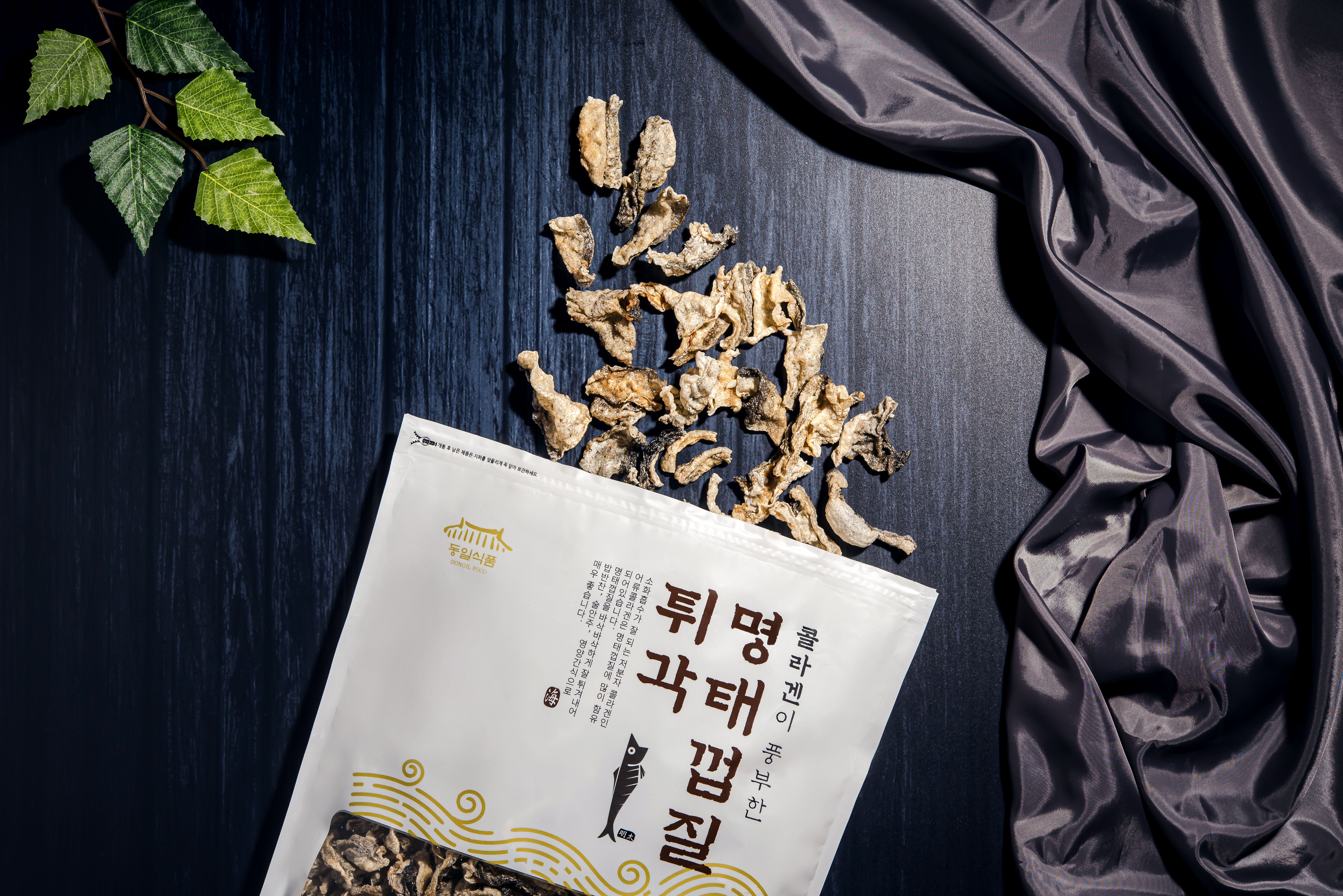명태껍질튀각 300g 황태껍질부각 콜라겐 이미지 4