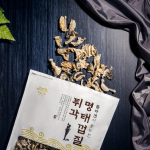 명태껍질튀각 300g 황태껍질부각 콜라겐 맛있게 먹은 솔직 후기 - 상품 이미지 4