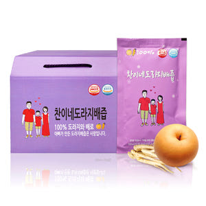 국내산 무첨가 찬이네도라지배즙 100ml 50포 맛있게 먹은 솔직 후기 - 상품 이미지 1