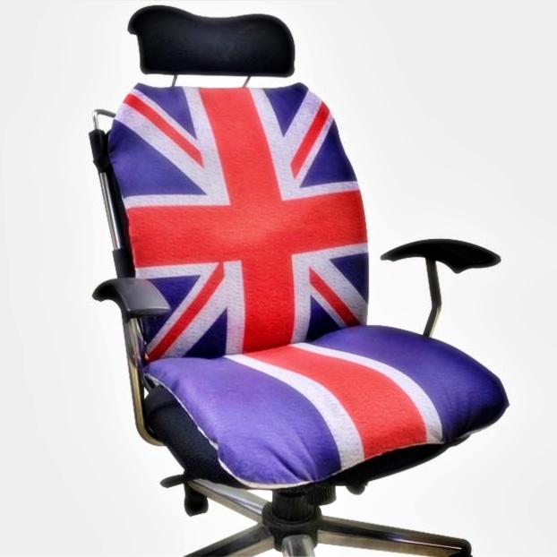 유니언 잭 의자커버 유니온 의자 천갈이 리폼 시트 교체 영국 국기 영국기 식탁 게이밍