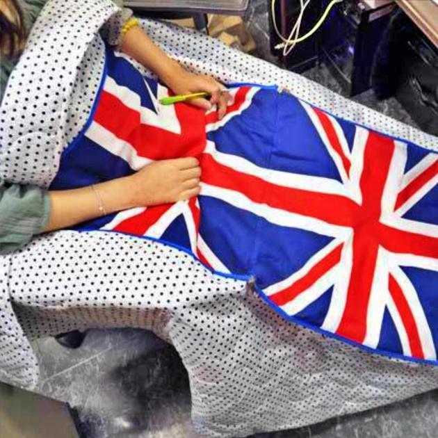 유니언 잭 담요 방석 쿠션 유니온 캠핑용 이불 차박 러그 블랑캣 텐트 영국 국기 담요