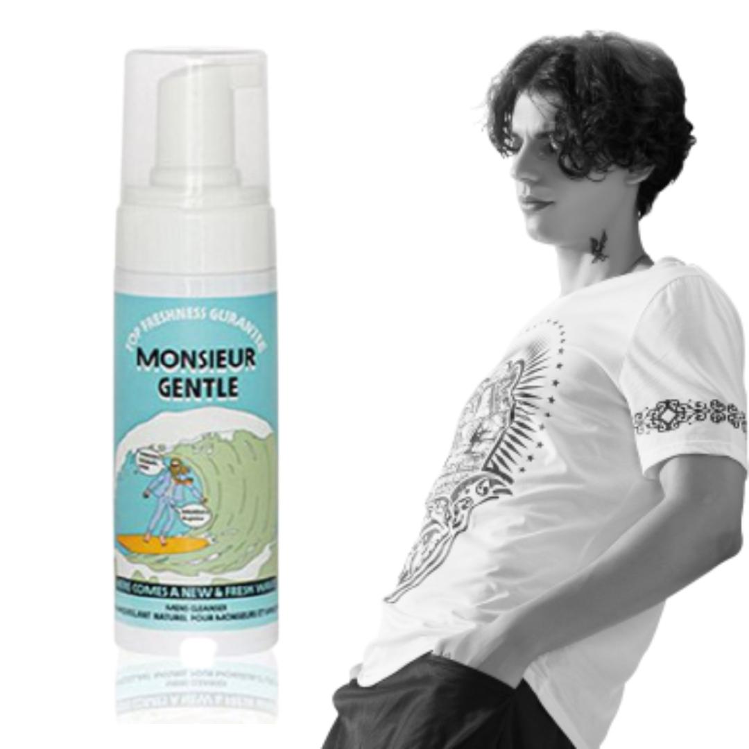 남성 청결제 150ml 스프레이 남자 세정제 남성용 클렌저 젠틀 노폐물 제거 쿨링 다운 - 메인 이미지