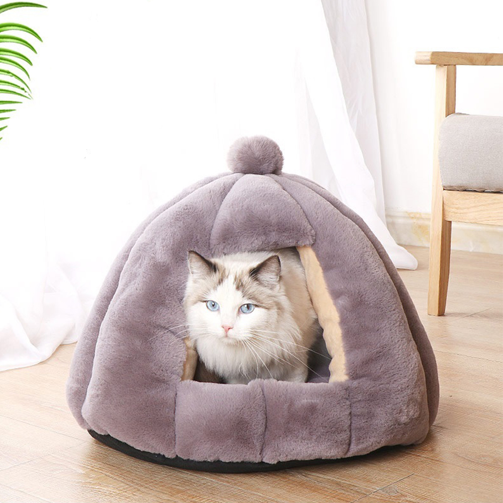 펫 배드 숨숨 하우스 삼각 집 애견 애묘 냥이 댕댕이 고양이 강아지 이미지 6