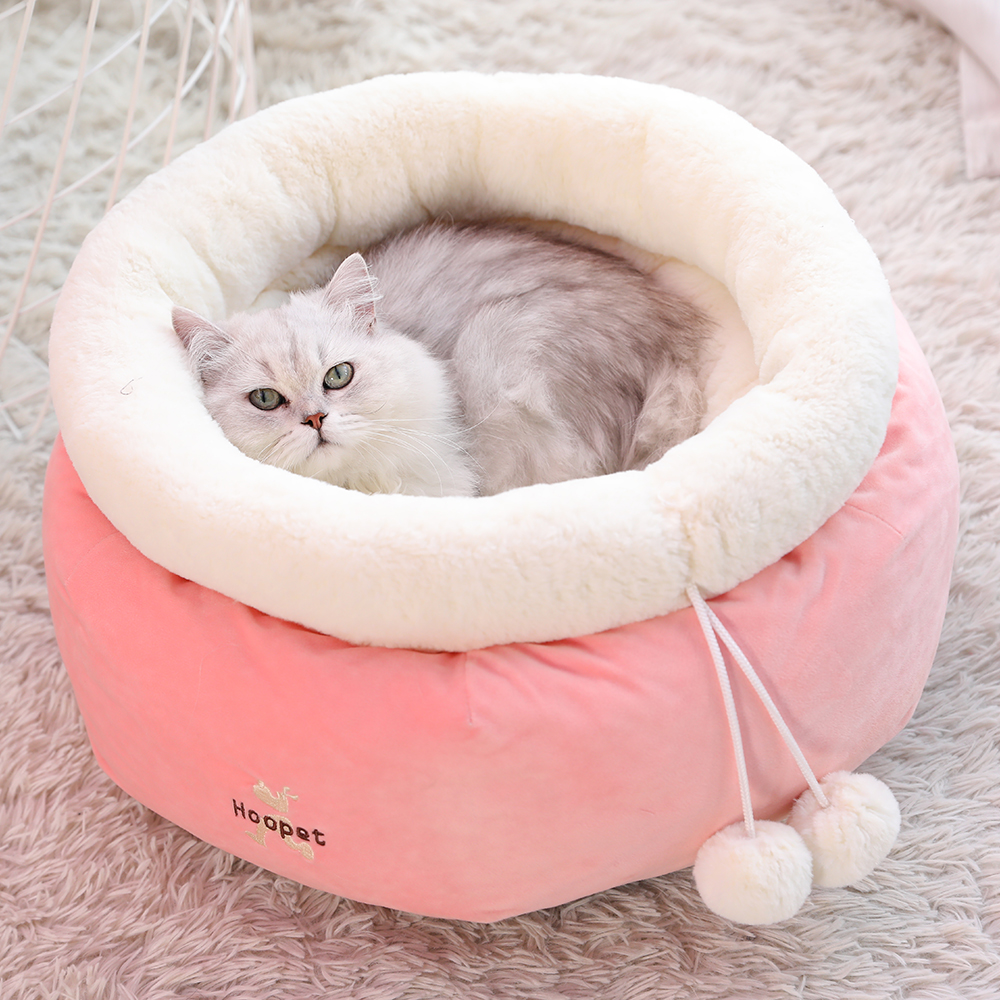 펫 배드 숨숨 하우스 삼각 집 애견 애묘 냥이 댕댕이 고양이 강아지 - 상세 이미지 4