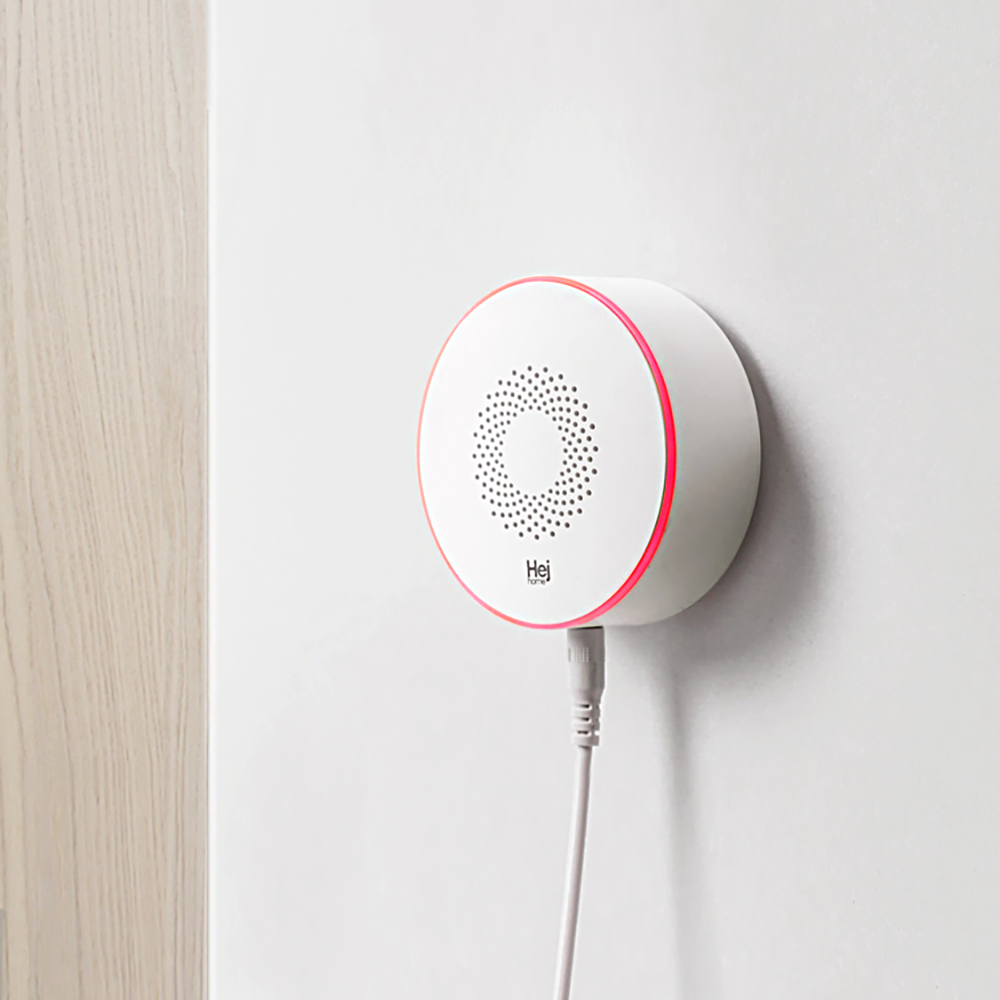 헤이홈 스마트 사이렌 IoT 경보기 / 동작 감지기 스마트폰 보안 침입 방범 센서 - 상세 이미지 2