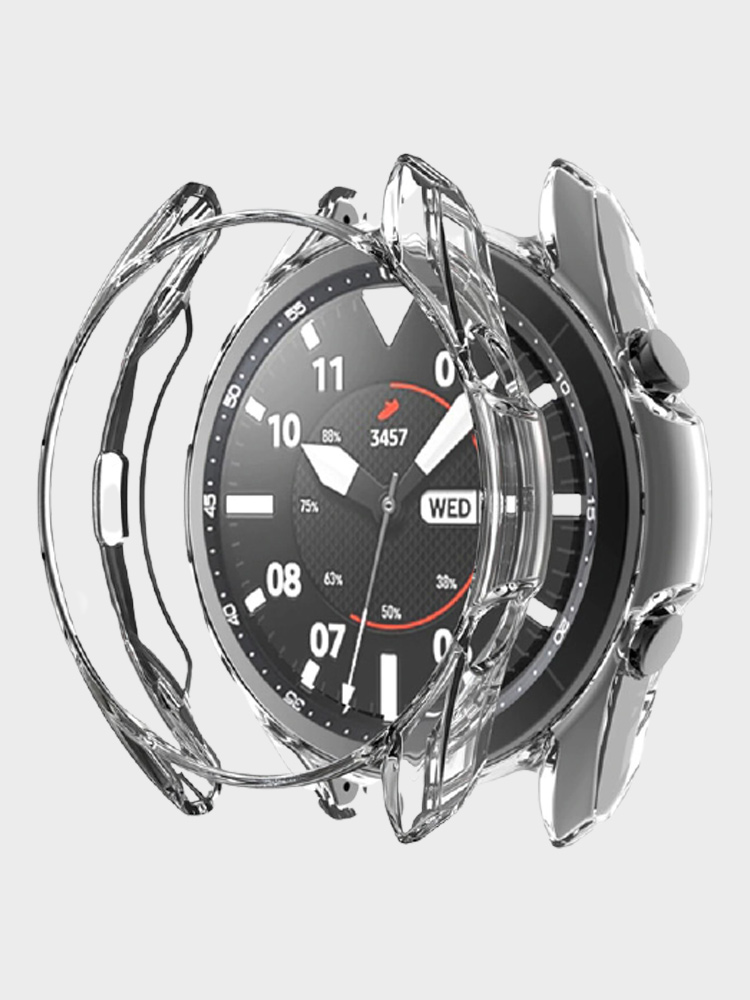 갤럭시워치3 베젤 보호 풀커버 케이스 41mm 45mm - 메인 이미지