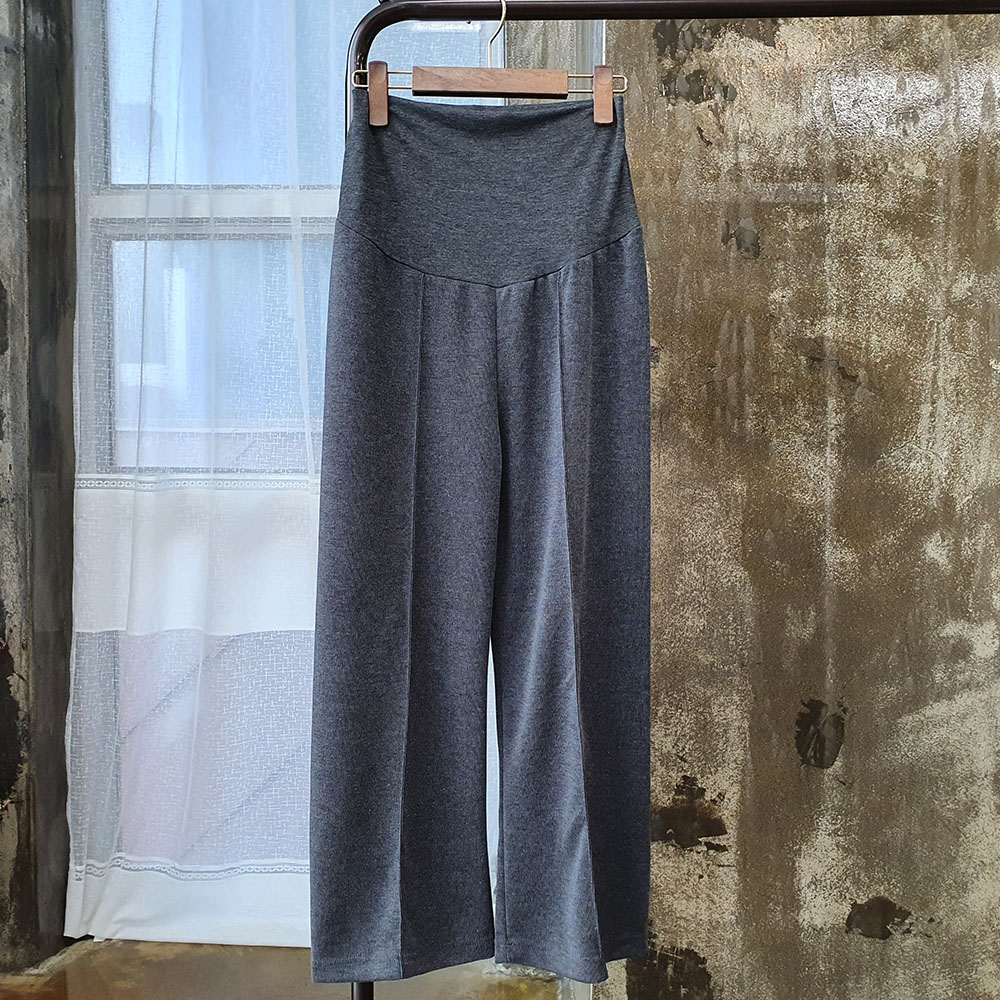 편하게 입을 수 있는 기본 일자 임산부 바지 봄 여름 가을 임부복 - 상세 이미지 3