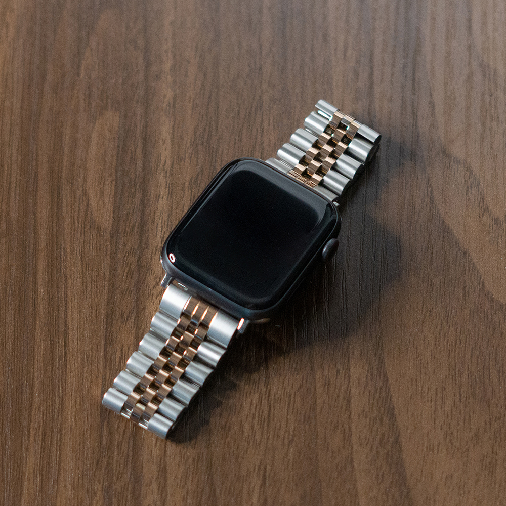 웨어플래닛 애플워치 프리미엄 쥬빌레 메탈 밴드 스트랩 시계 줄 10 울트라 호환 - 상세 이미지 4