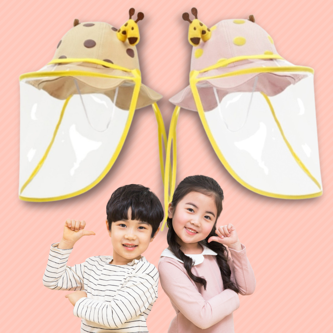 어린이 페이스쉴드 코로나 얼굴 가리개 유아 투명 마스크