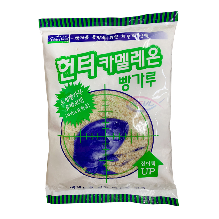 낚시여행 헌터 카멜레온 벵에돔 빵가루 1봉 집어제 벵에돔미끼 파우더 밑밥