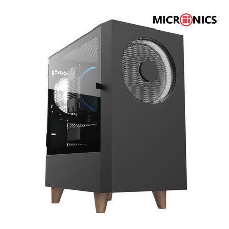 마이크로닉스 마이크로닉스 EM1-Woofer 강화유리 블랙 미니케이스