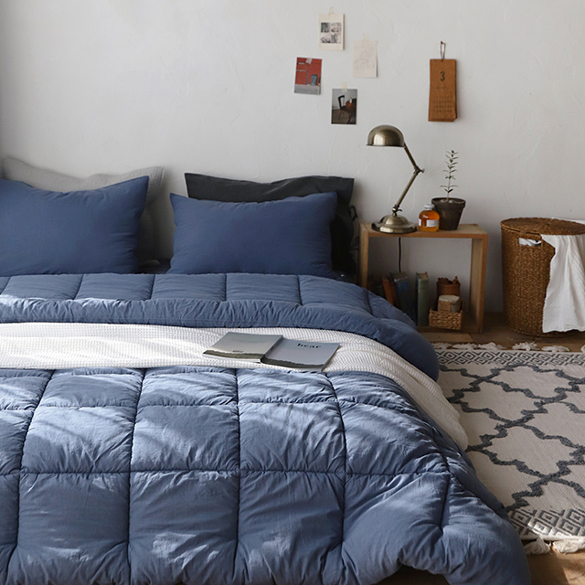 감성코튼 피그먼트 순면 워싱 차렵이불 12컬러