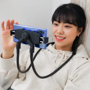침대 누워서 핸드폰 목걸이 거치대 목에거는 코브라 만능멀티 개봉기 | 실사용 후기 - 상품 이미지 4