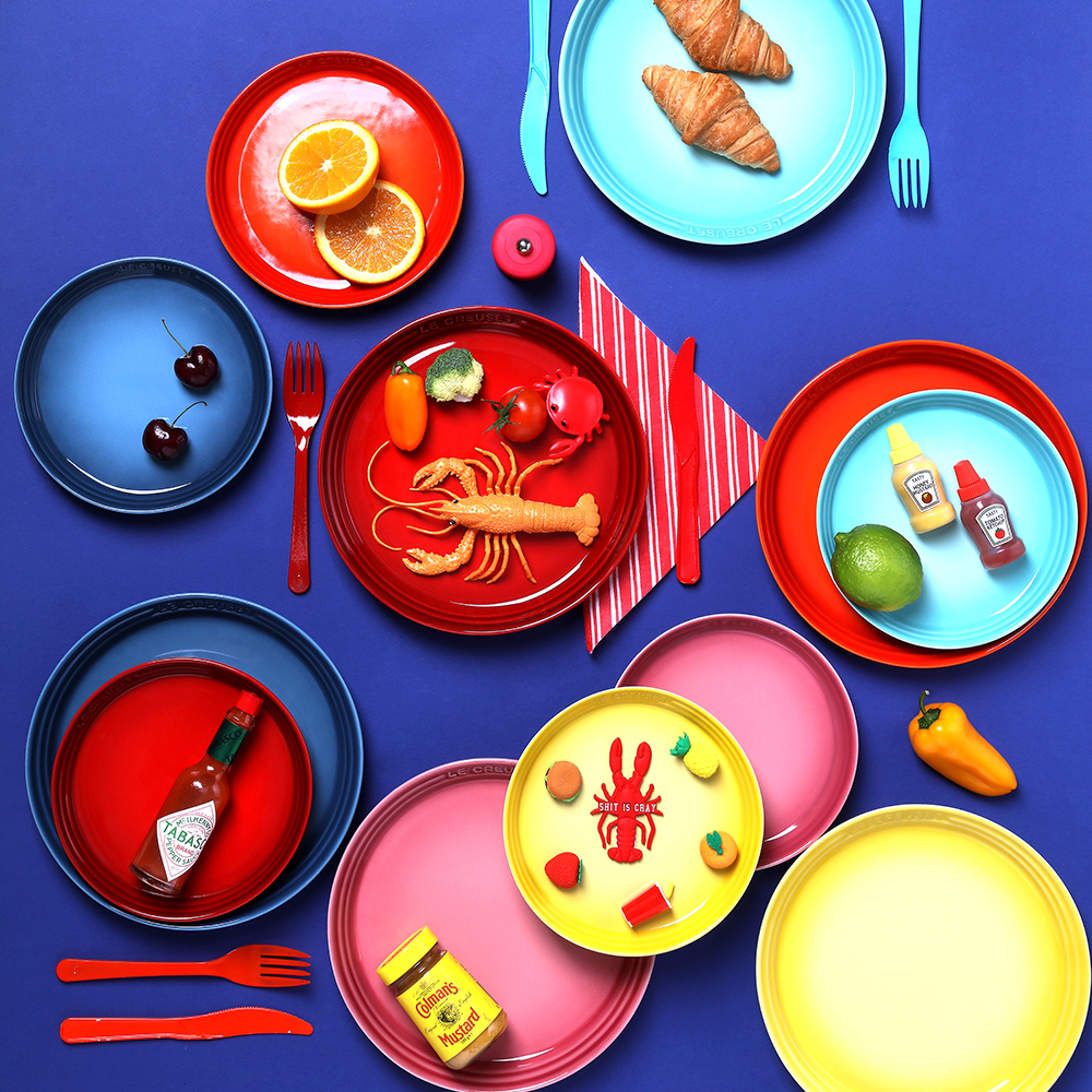 르크루제 네오 원형접시 17cm (색상선택)