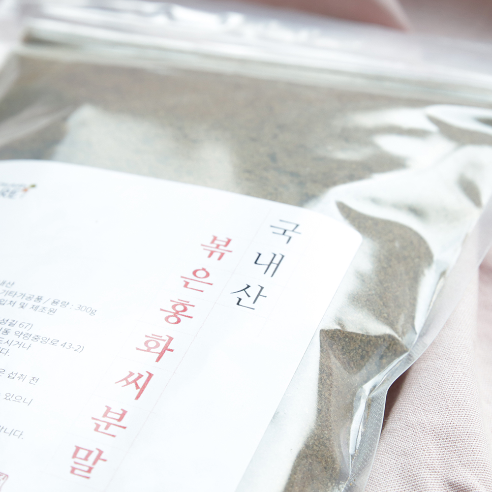 국산 볶은 홍화씨가루 홍화씨분말 300g - 상세 이미지 3
