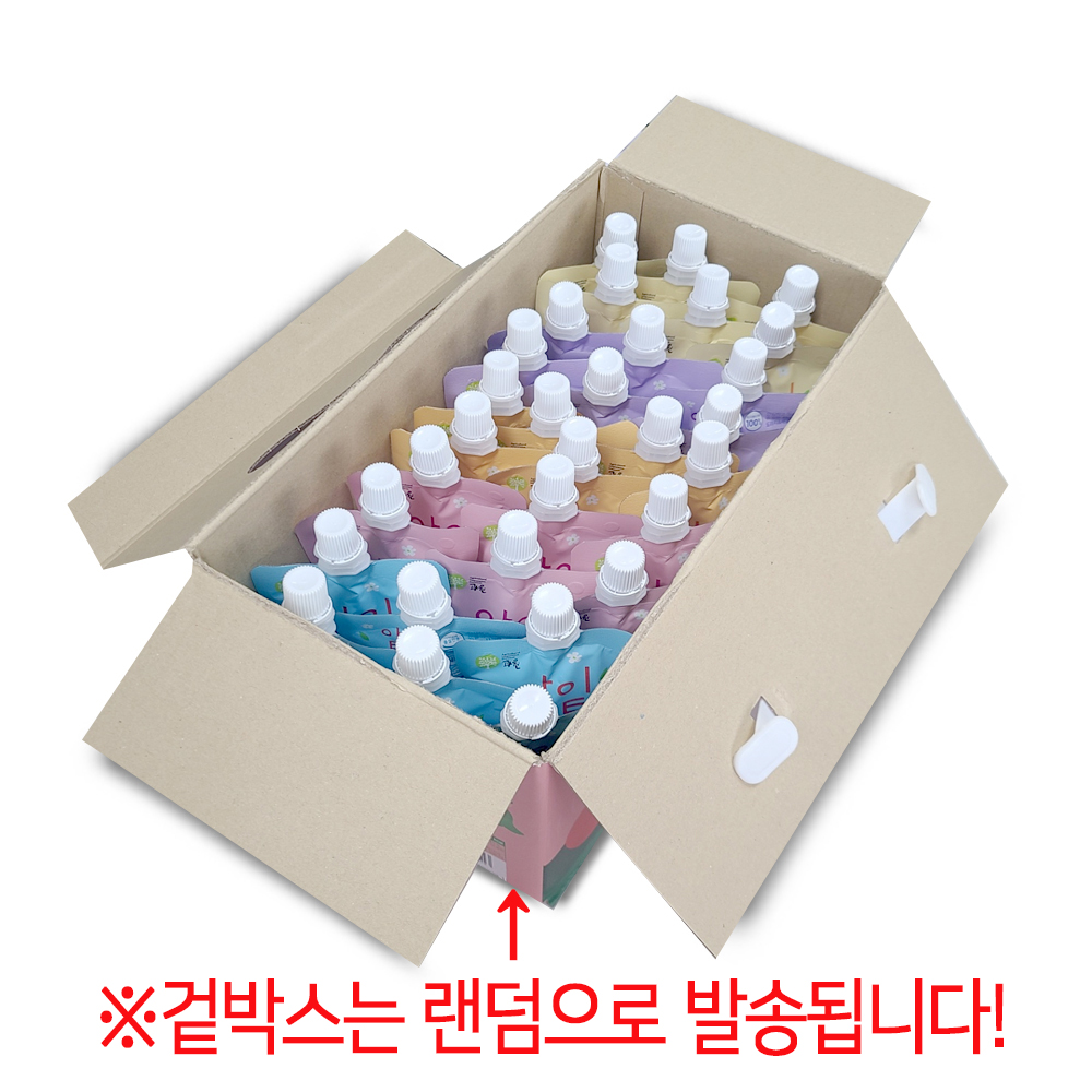 아이톡톡 과일즙 5가지맛 혼합세트 120ml 30포 사과 배 도라지 당근 비트 착즙주스 - 상세 이미지 3