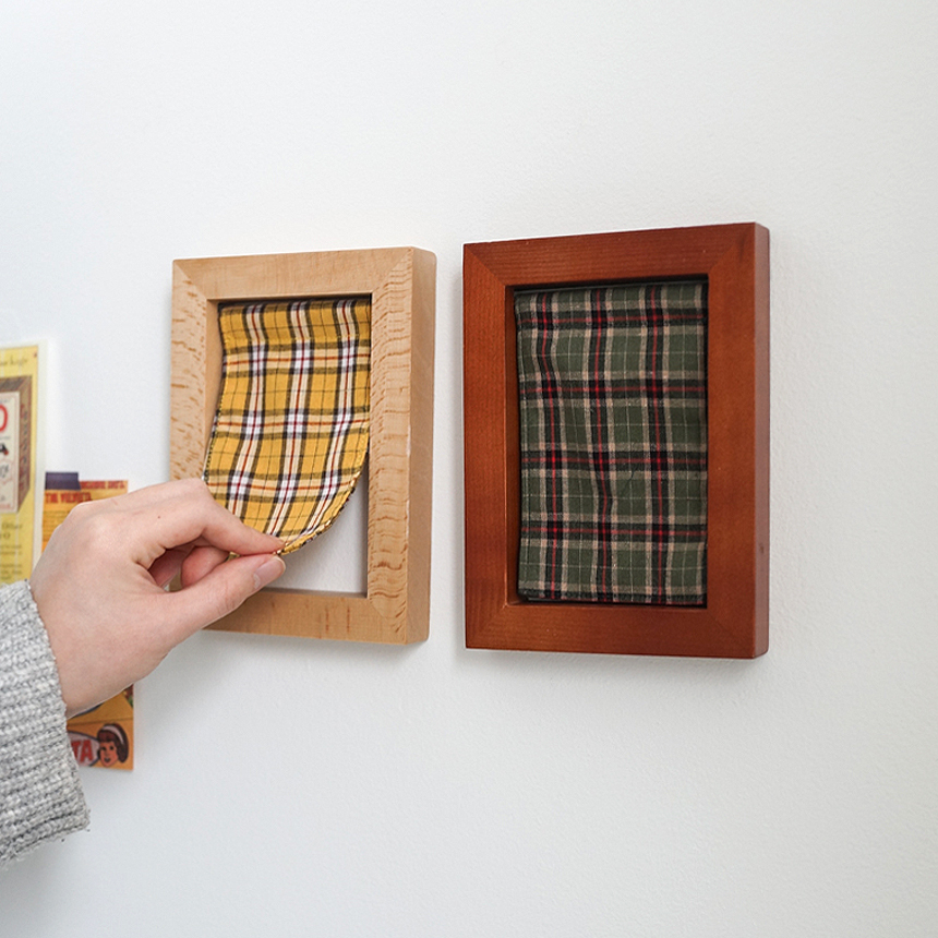 자체제작 우드 스위치 가리개 콘센트 패브릭 커버 3color