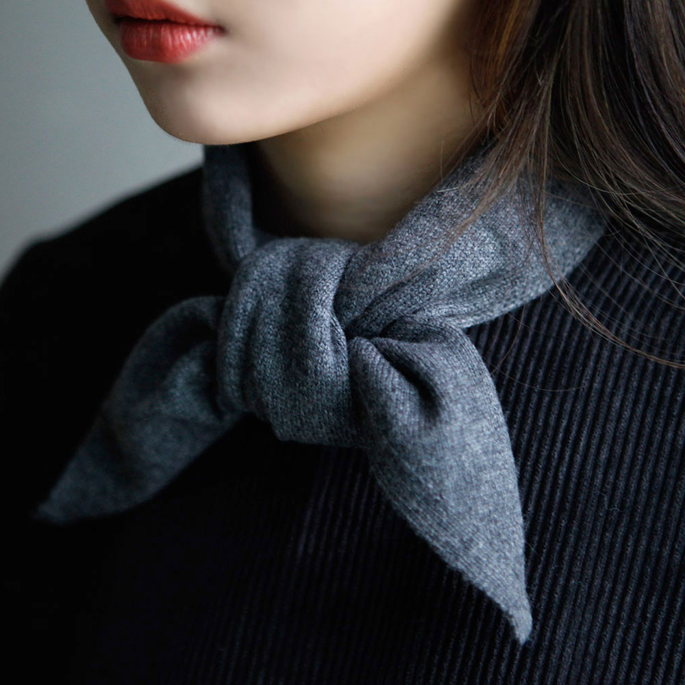 캐시미어울 남자스카프머플러 셔츠용짧은쁘띠미니숏니트목도리 여자커플간절기가을겨울봄패션 젠틀맨