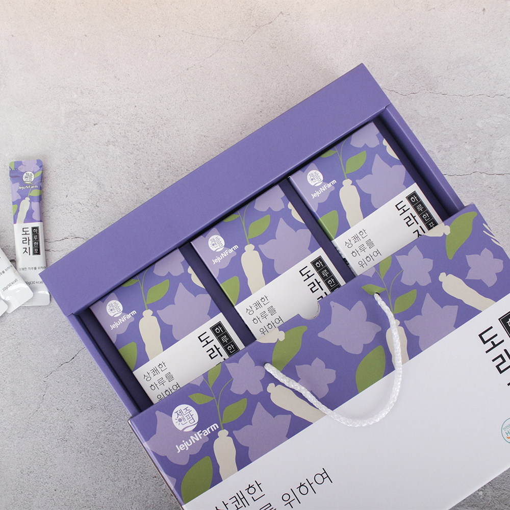 제주도 도라지청 스틱 선물세트