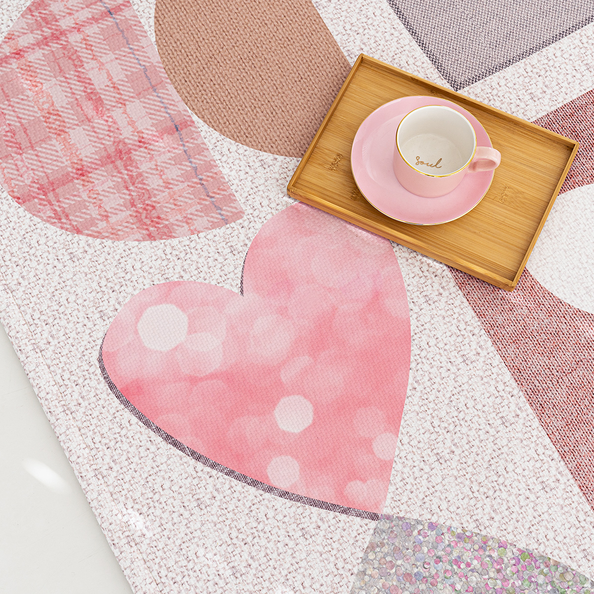 먼지없는 워셔블 사계절 거실 방수 러그 코지 200x145