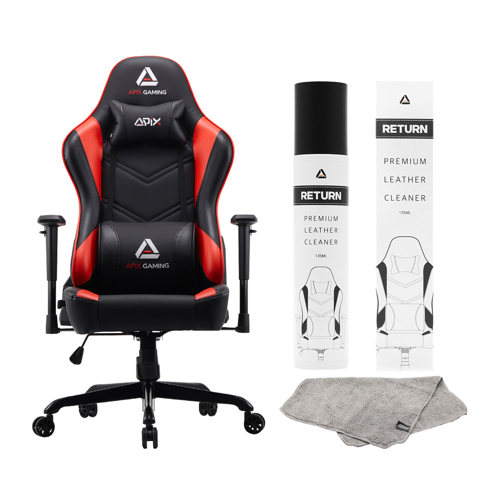 에이픽스 게이밍의자 GC001 + 리턴가죽클리너 세트