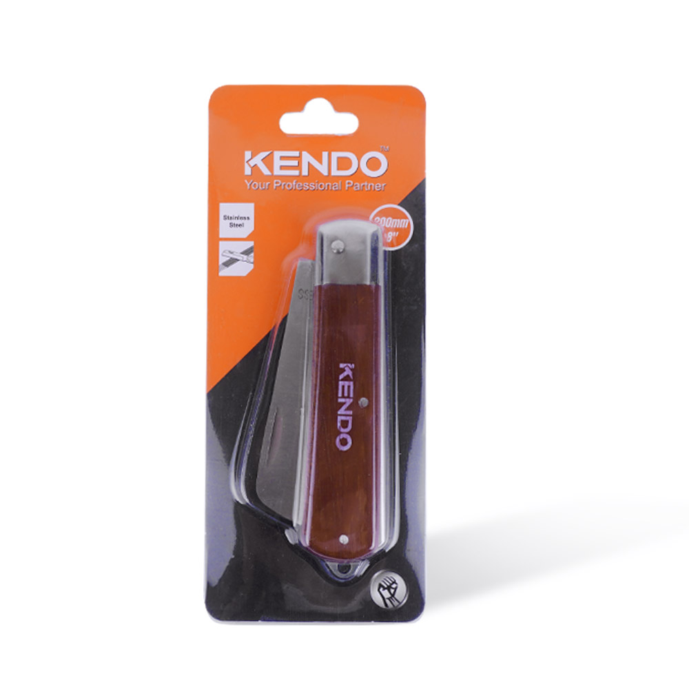 KENDO 우드 전공칼 200mm 30674N 전선 피복 - 상세 이미지 5