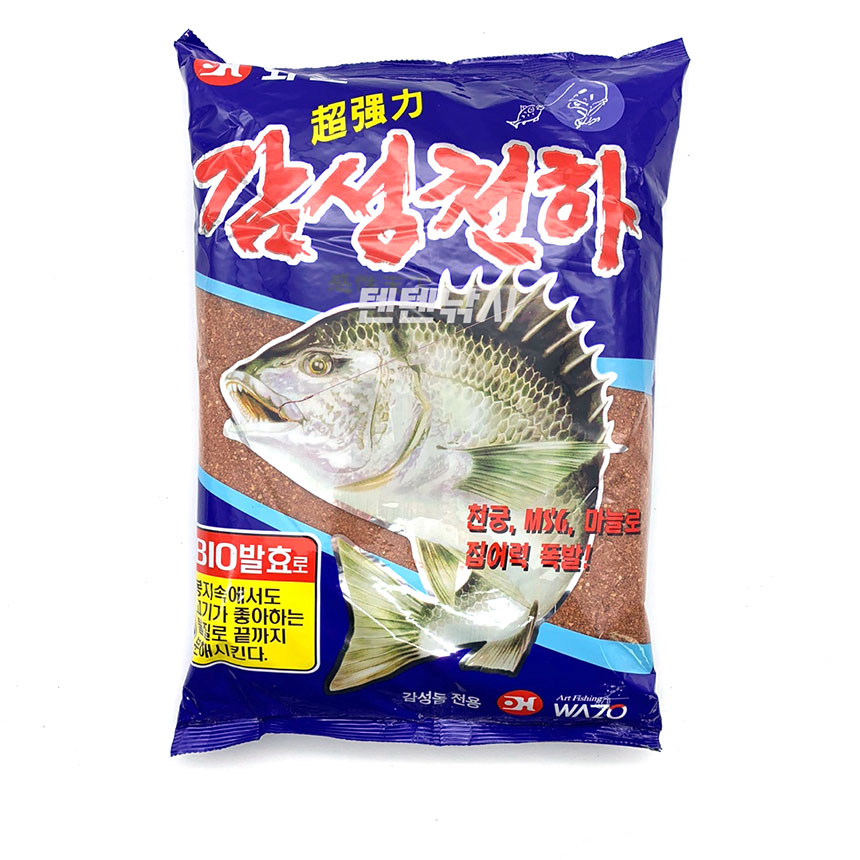 와조 감성천하 1.9kg 1봉 감성돔 집어제 파우더 밑밥 카고
