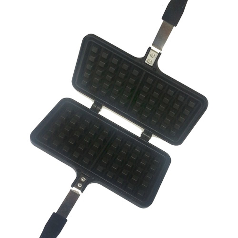 사각와플팬2구 히로유키팬 와플메이커 베이킹도구 베이킹틀 간식만들기 제과제빵용품 재료 기계