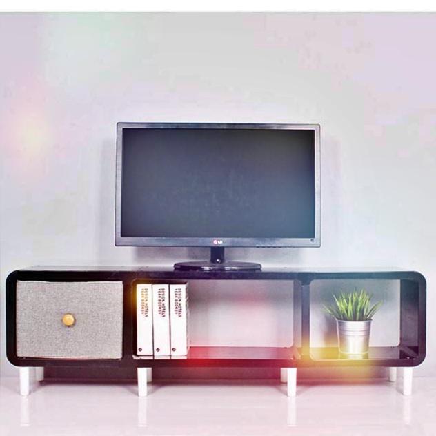 티브다이 낮은 거실장 1200 거실 티비 책장 서랍장 티비 다이 TV 티브이 장식장 수납장