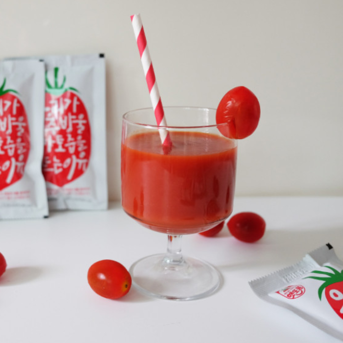 국산 토마토즙 30포 50포 진짜 100% 갈아 만든 대추방울토마토 생토... 맛있게 먹은 솔직 후기 - 대표 이미지