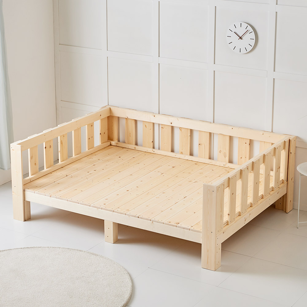 평상형 침대 원목 침대프레임 평상 수납 미니싱글