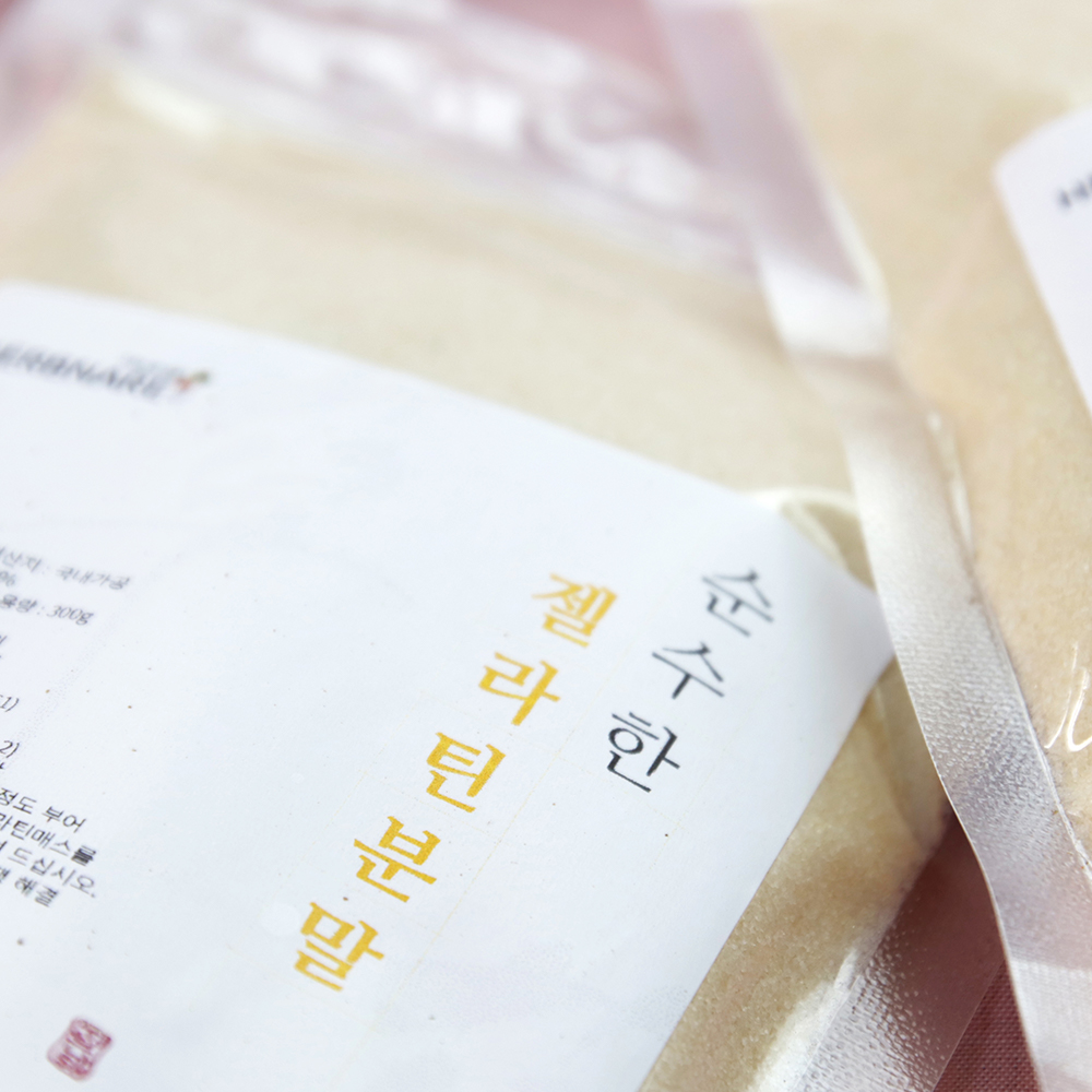 젤라틴가루 젤라틴분말 300g 홈베이킹재료 - 상세 이미지 3