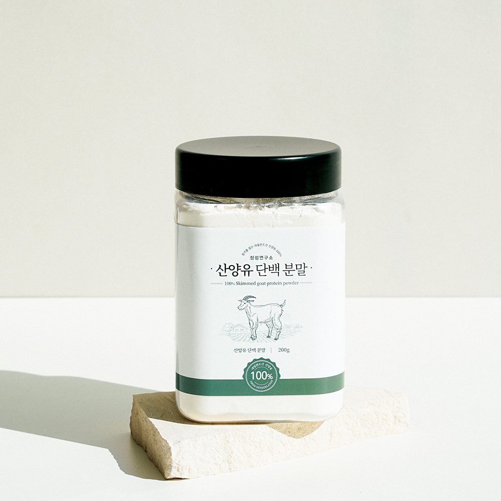 정성연구소 산양유 단백질 분말 저분자 보충제 쉐이크 200g, 5개 이미지 3
