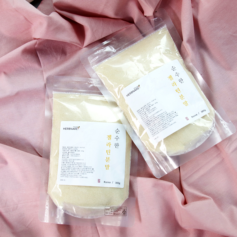 젤라틴가루 젤라틴분말 300g 홈베이킹재료 - 상세 이미지 2