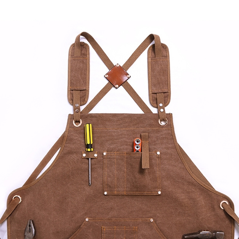 남자 목공앞치마 바리스타 공방 방수 데님 앞치마