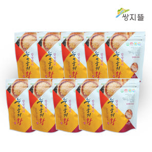 찹쌀현미누룽지왕 100g,10봉 쌍지뜰 국내산 누룽지