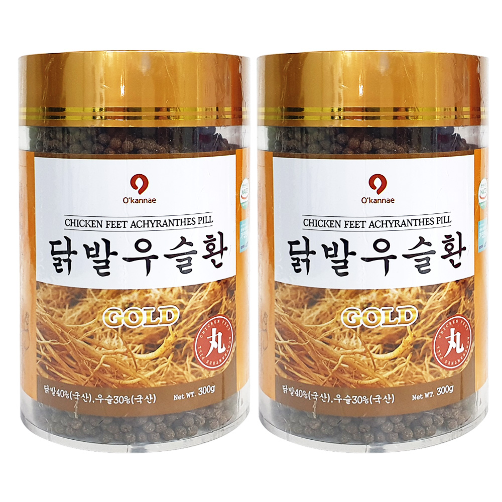 닭발우슬환 300g X2통 우슬닭발환 영양제 - 상품 이미지