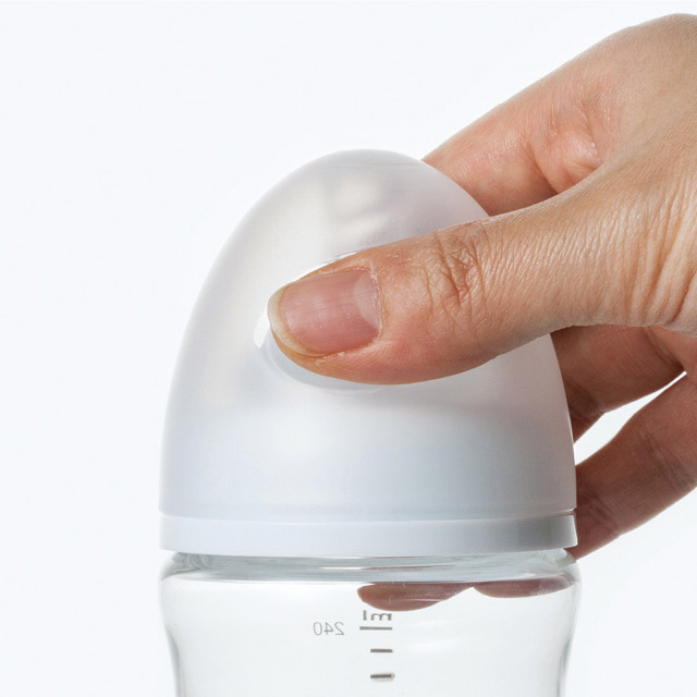 미니노어 스마트 유리젖병 240ml (젖꼭지 2단계 포함) 이미지 7
