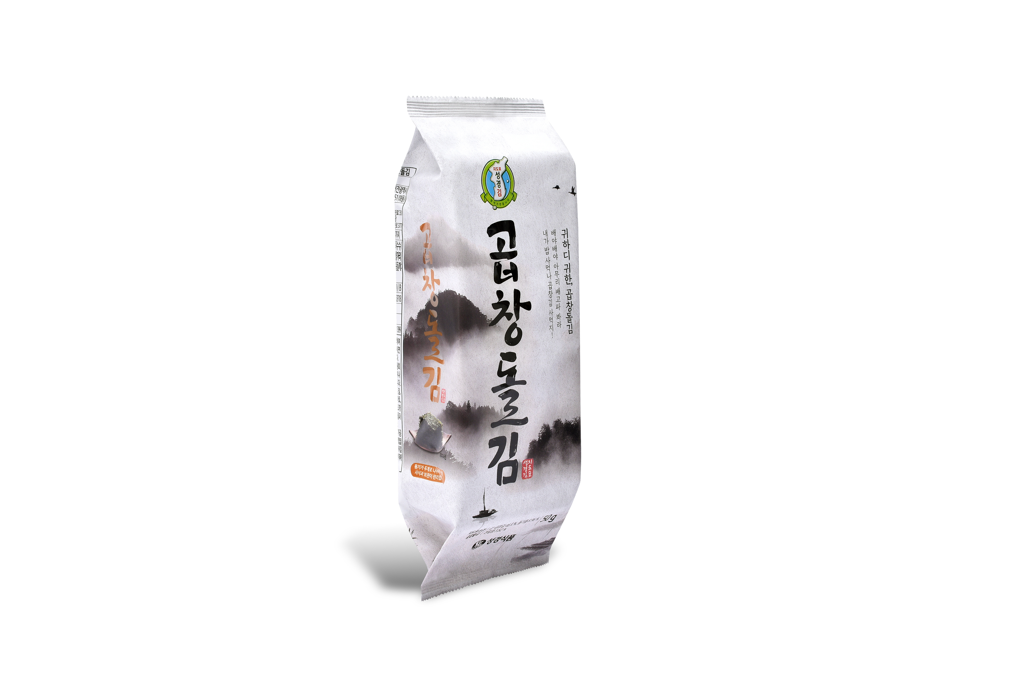 [성경김본사] 프리미엄 곱창돌김 도시락김(60매) 50g, 1개 - 상세 이미지 2