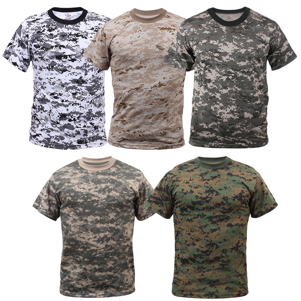 로스코 디지털 카모 반팔티셔츠 ROA04S