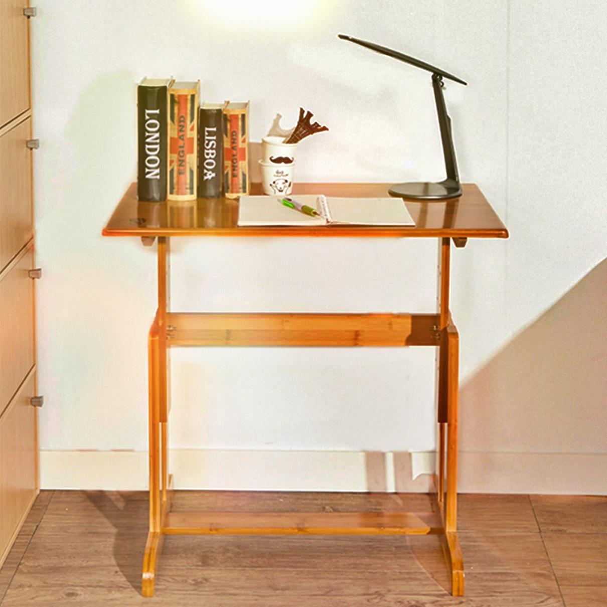 원목 높은책상 높낮이조절책상 서서 일하는 책상 높이 공부하는 테이블 스탠딩 데스크