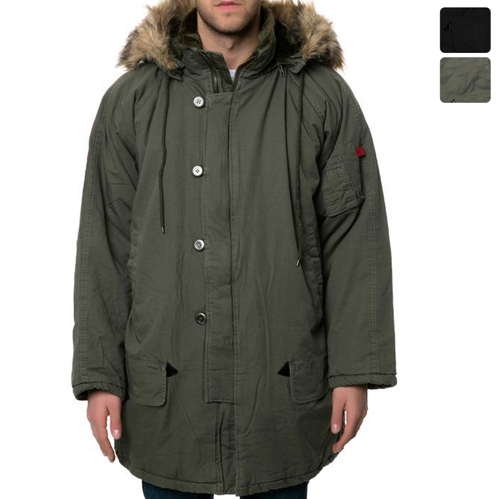 로스코 N3B 개파카 야상 점퍼 오버사이즈