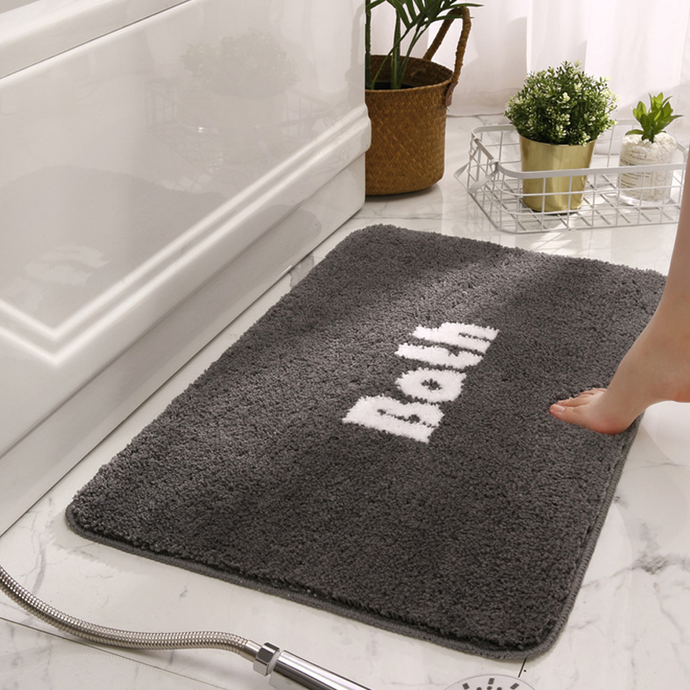 Bath 욕실 미끄럼방지 발매트 발판 주방 현관 매트 40x60cm, 민트